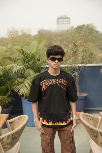 FIGHTER ANGEL OVERSIZED T-SHIRT 240 GSM