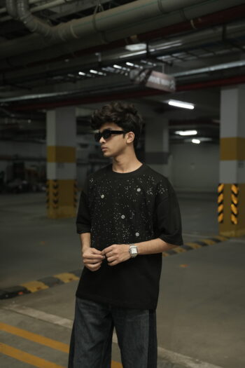 Night Bloom OVERSIZED T-SHIRT 240 GSM