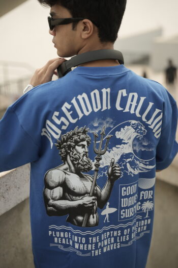 POSEIDON CALLING OVERSIZED T-SHIRT 240 GSM